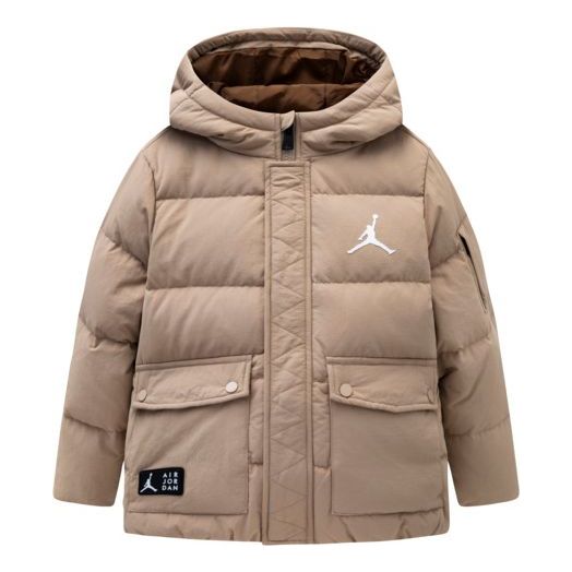 Prešívaná bunda Jordan Air Jordan Jumpman Puffer Jacket Béžová | JD2342014GS-003
