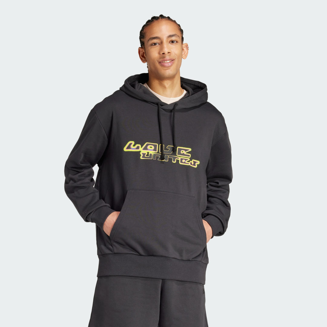 Mikina adidas Performance Pride French Terry Hoodie Čierna | IX3095, 0