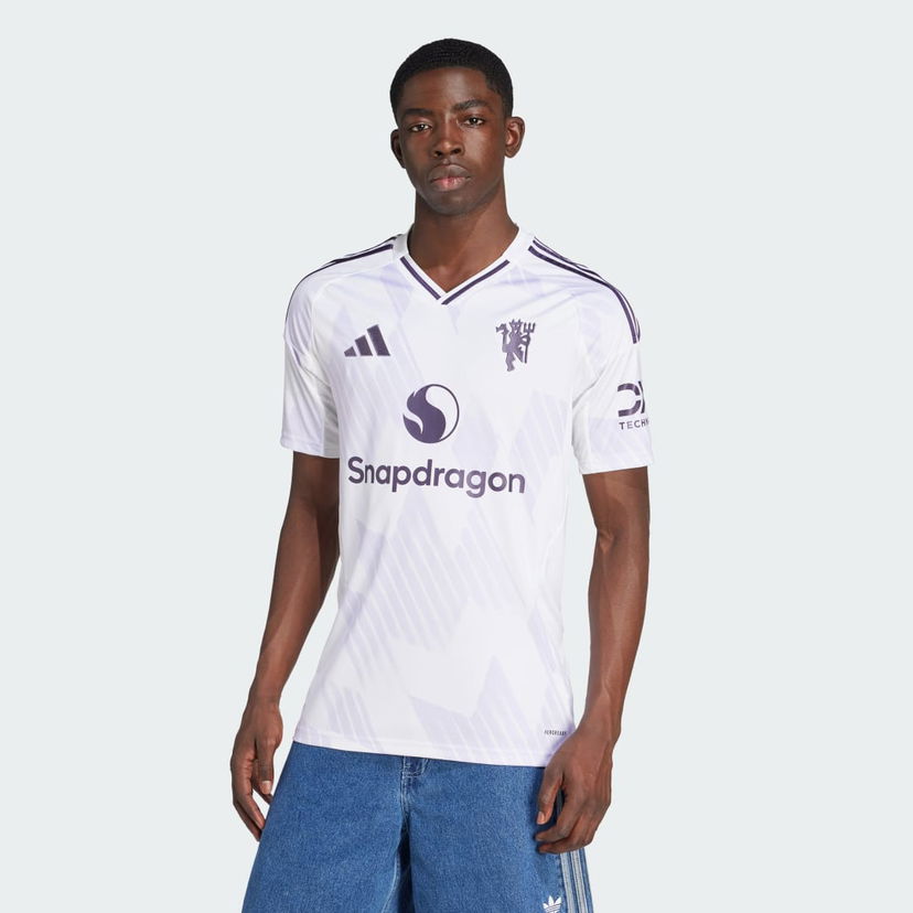 Dres adidas Performance Manchester United 25/26 Away Jersey Biela | JI7423