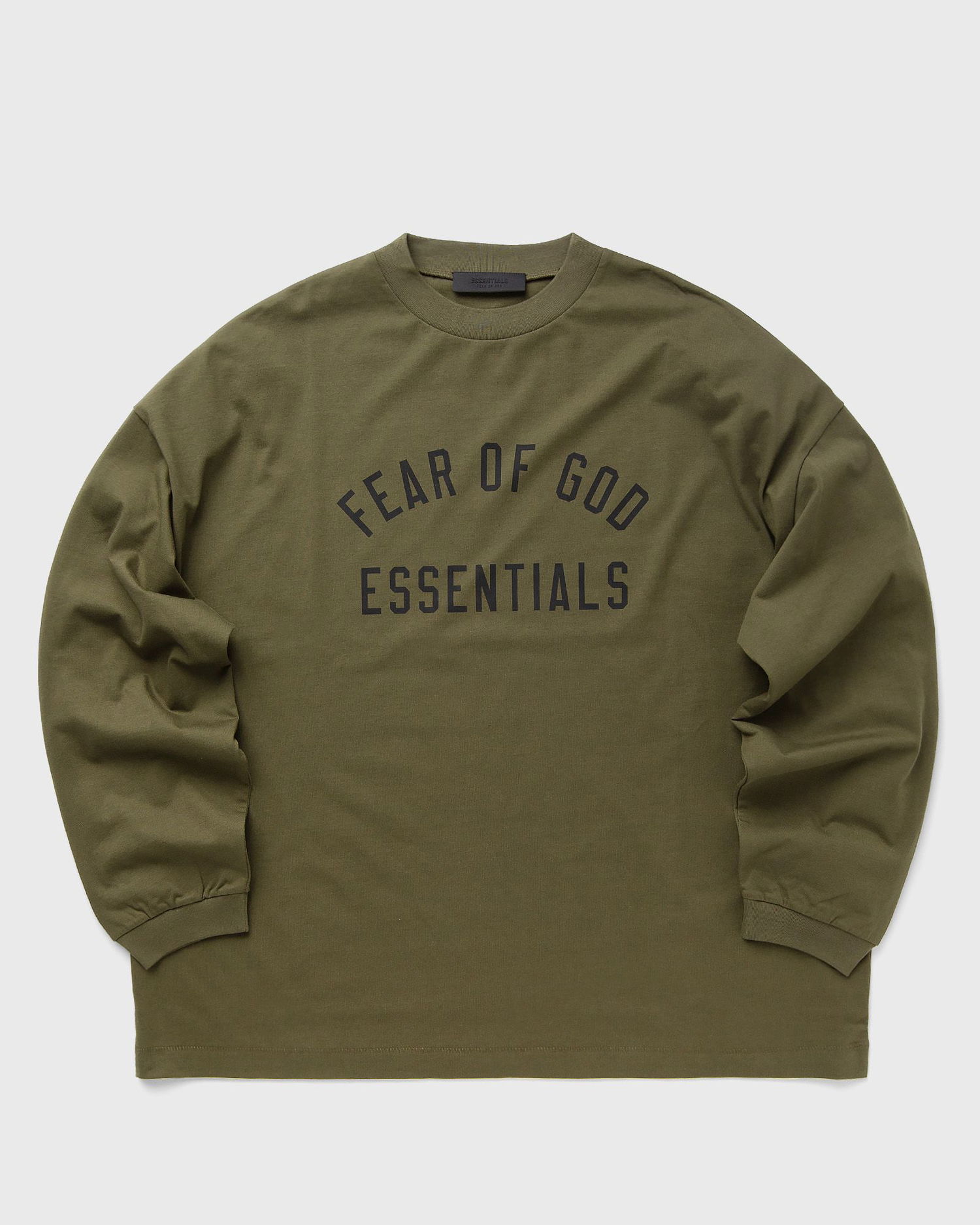 Tričko Fear of God Essentials Jersey Longsleeve T-Shirt Zelené | 125BT244204F-031, 0