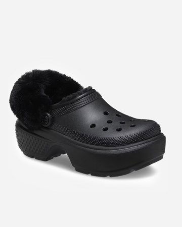 Tenisky a topánky Crocs Stomp Lined Clog "Black" Čierna | 208546-001, 1