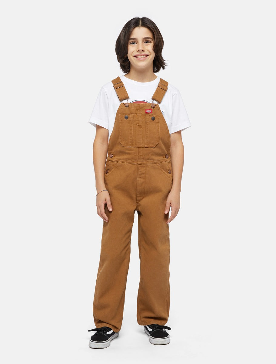 Overal Dickies Kid's Duck Canvas Overalls Hnedá | DK:0KB103:C2J:XL:REG:1:, 0