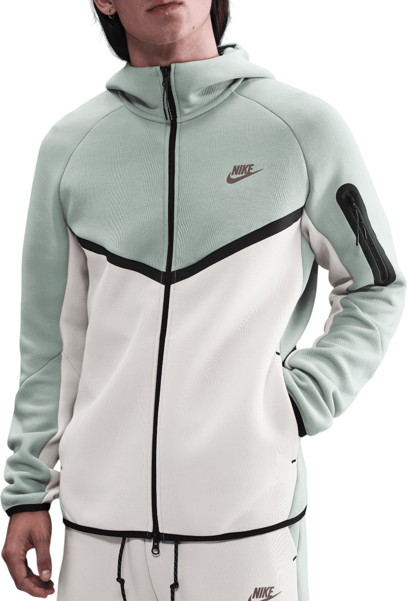 Mikina Nike Tech Fleece Full-Zip Windrunner Hoody Zelené | hv0949-020