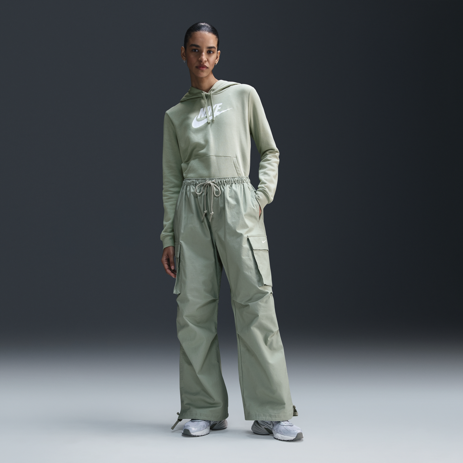 Cargo nohavice Nike Sportswear Cargo Pants Zelené | FV7520-370, 0