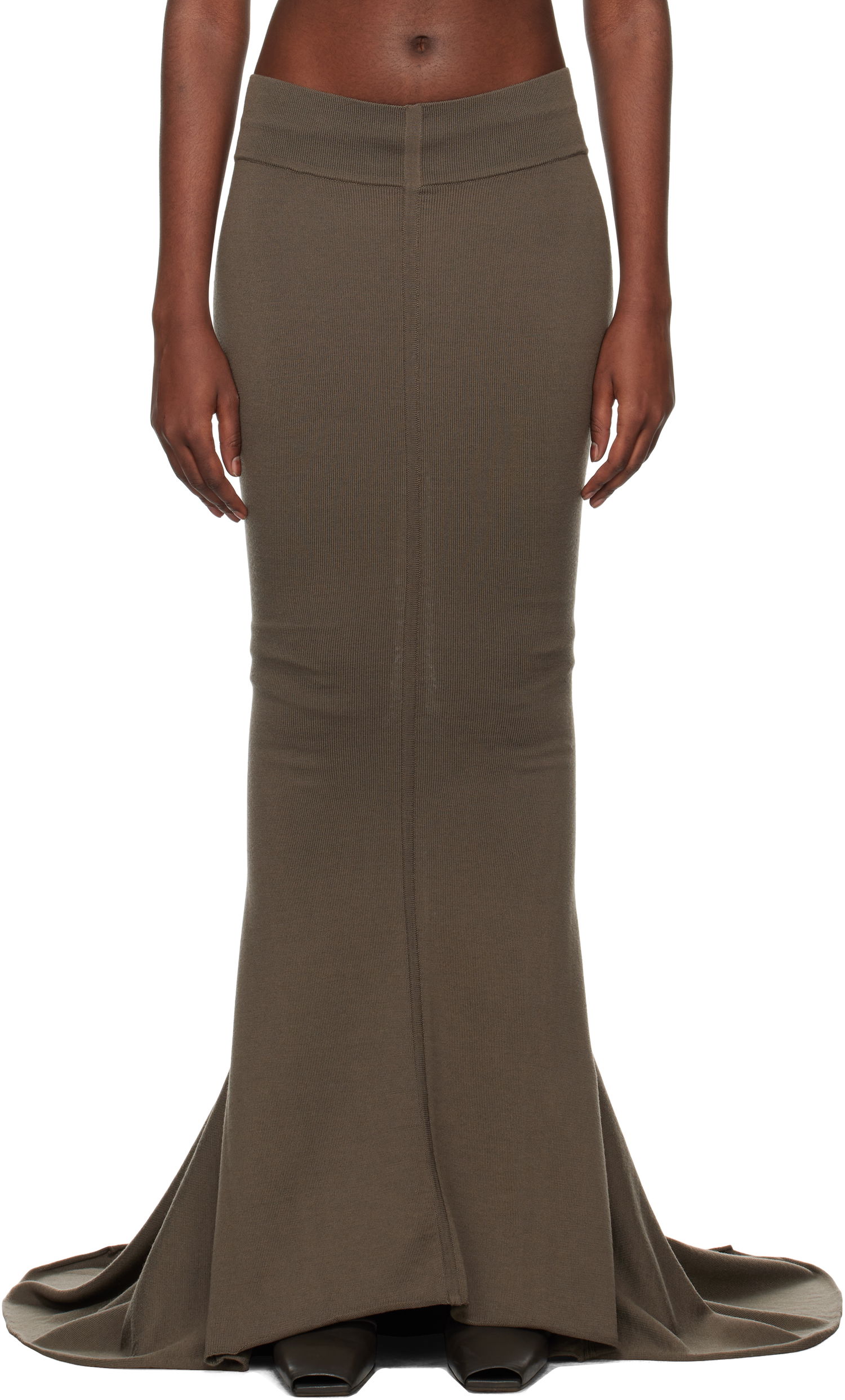 Sukňa Rick Owens Maxi Skirt Šedá | RO02D3689 M, 0