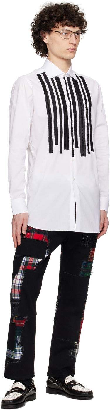 Džínsy Junya Watanabe Junya Watanabe Patchwork Jeans Čierna | WO-P006-051, 3