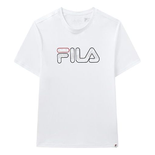 Tričko FILA FILA Athleisure Logo T-Shirt Biela | F11M118151F-WT, 0