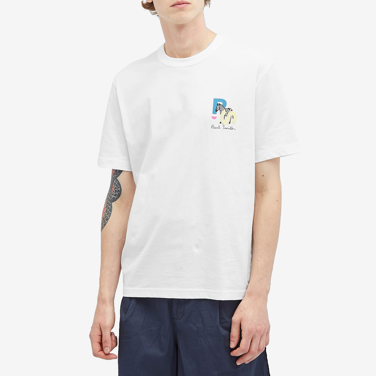 Paul Smith Zebra Graphic T-Shirt, Size Large