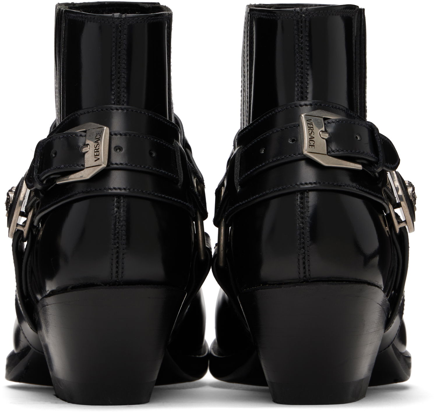 Vesta Versace Versace Texano Ankle Boots Čierna | 1017195_1A12153_1B00I, 1
