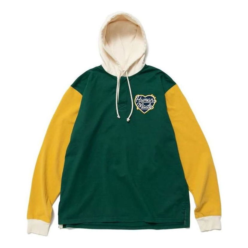 Mikina Human Made Human Made Hoodie Zelené | HM24CS013