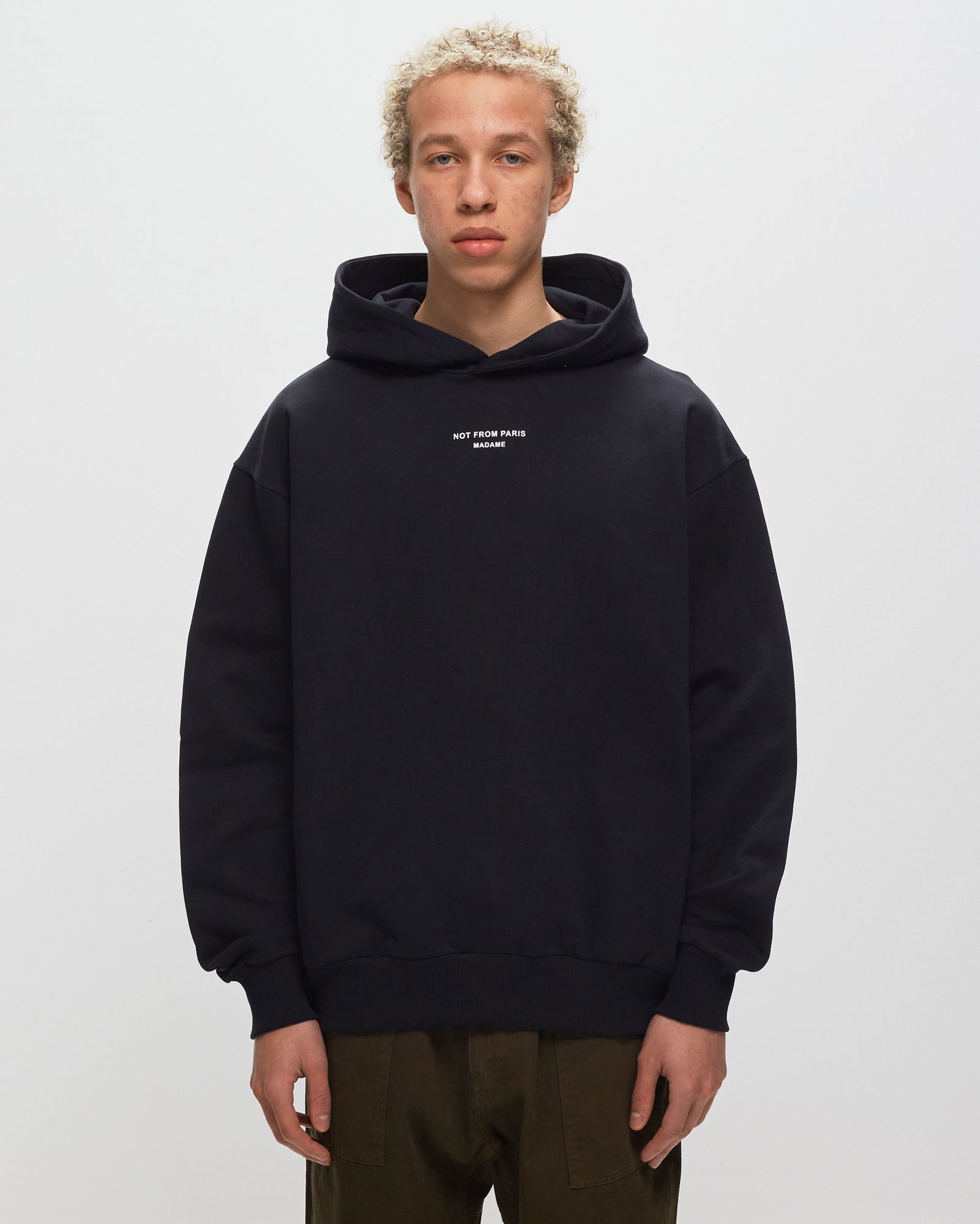 Mikina Drôle de Monsieur Le Hoodie Classique Čierna | PERM-P04BL, 1