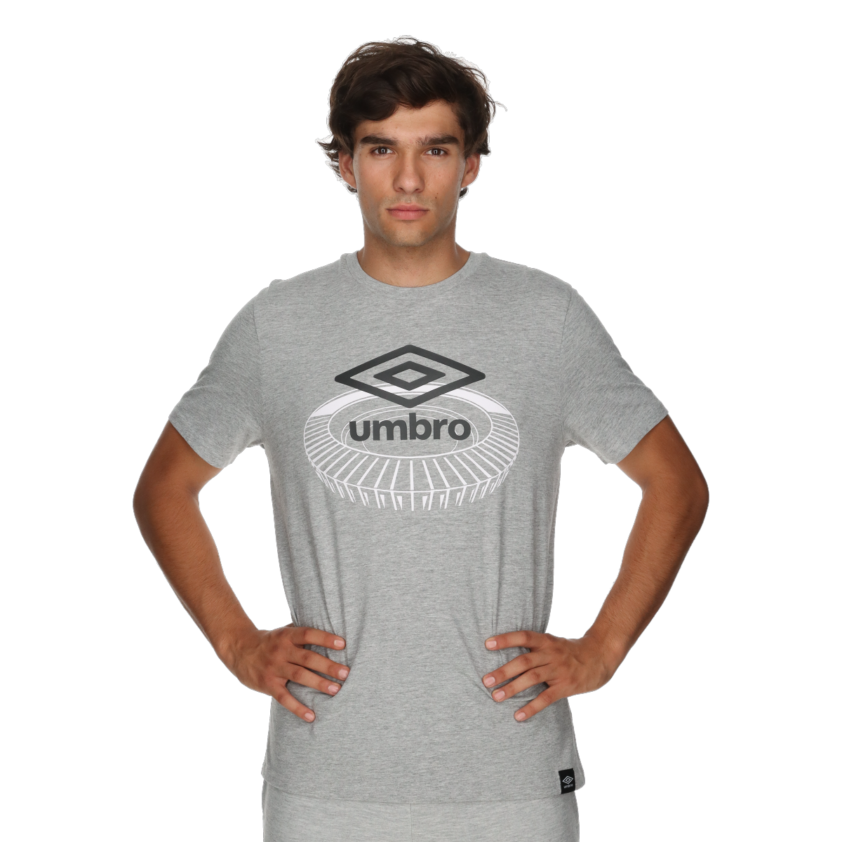 Tričko Umbro T-Shirt Soccer Stadium Graphic Šedá | UMA253M805-3A, 0