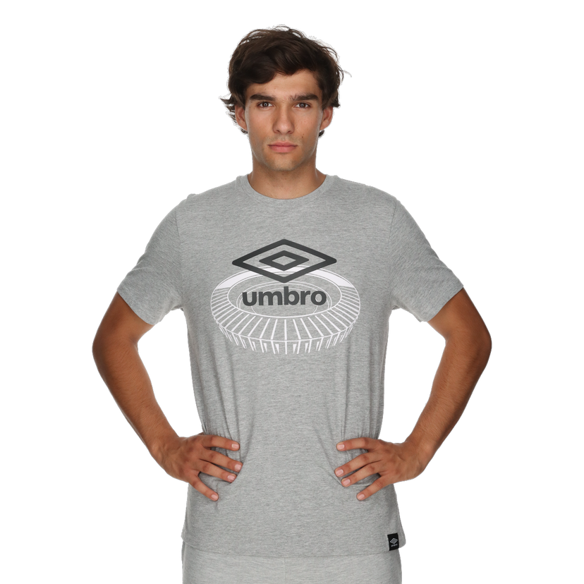 Tričko Umbro T-Shirt Soccer Stadium Graphic Šedá | UMA253M805-3A