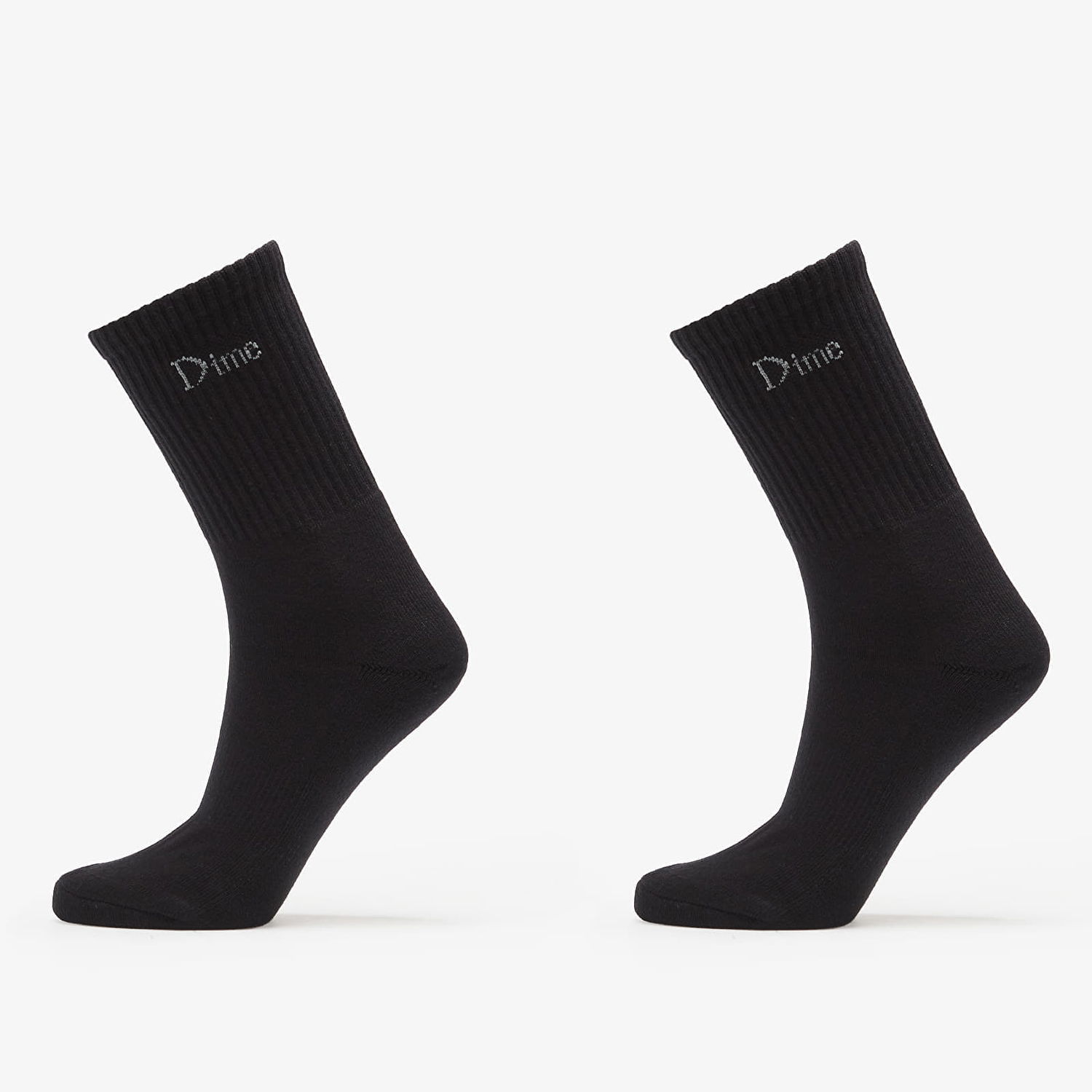 Ponožky Dime Dime Classic Long Socks (2 Pack) Čierna | DIMEFA2539BLK, 0