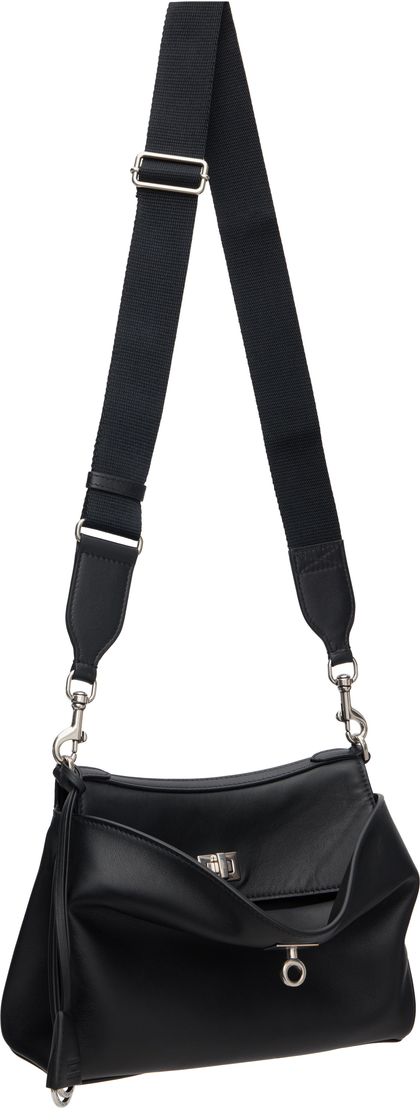 Taška cez rameno Balenciaga Balenciaga Rodeo Messenger Bag Čierna | 8275832ABOX1000, 1