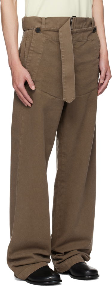 Nohavice Dries Van Noten Dries Van Noten Sailor Trousers Zelené | 252-020985-2043, 4