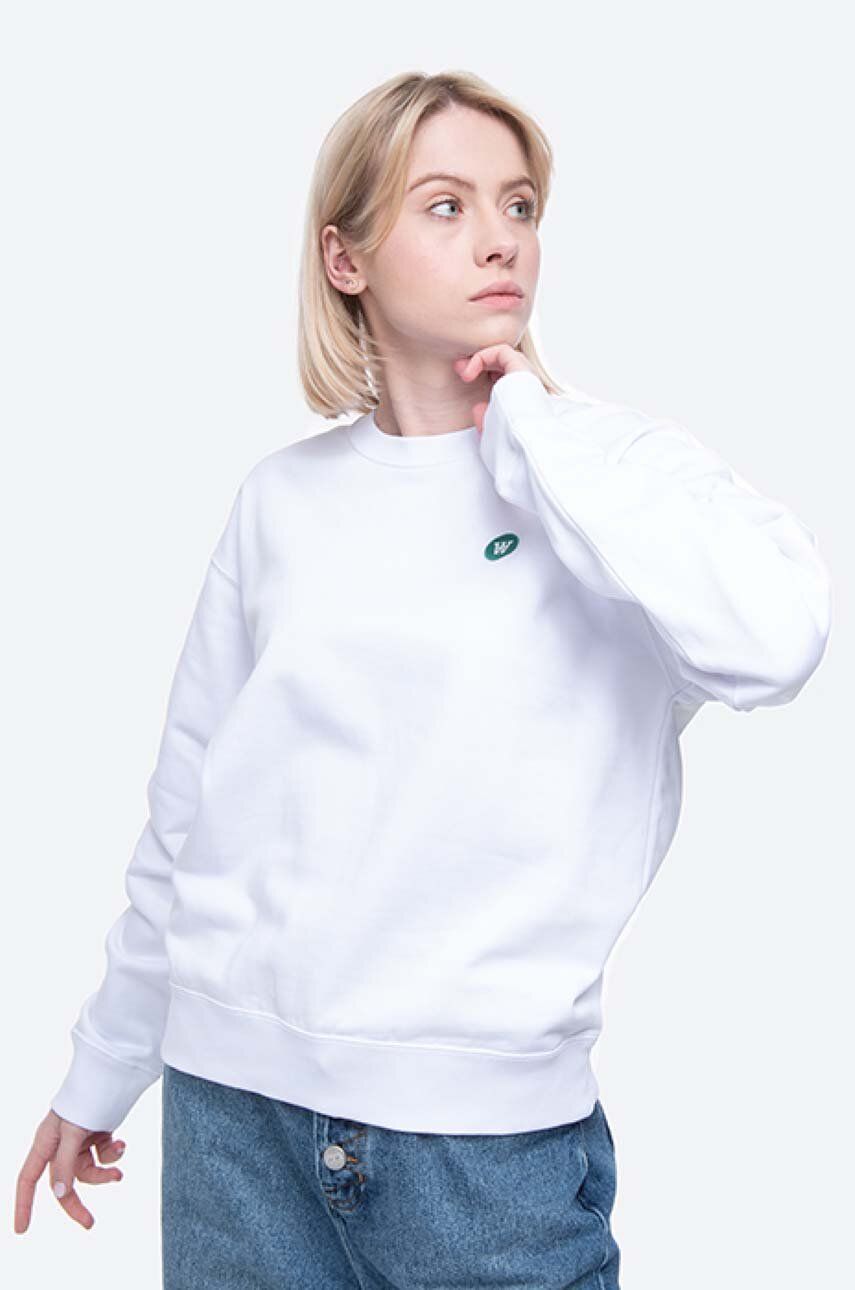 Mikina WOOD WOOD Jess Sweatshirt Biela | 10002401.2424, 0