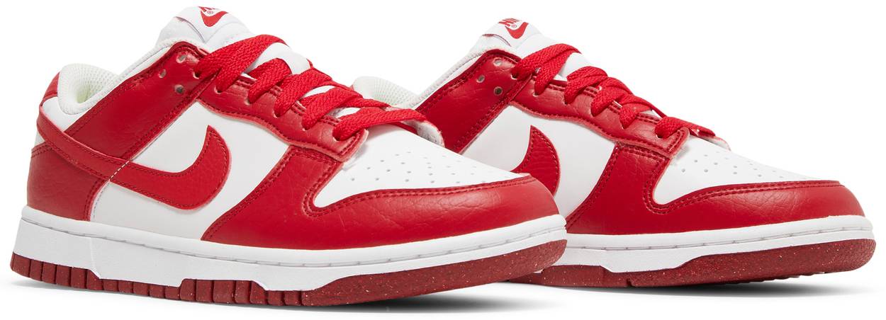 Dunk Low Next Nature "White Gym Red" W