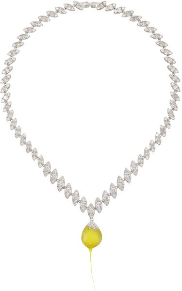 Náhrdelník Ottolinger Ottolinger Exclusive Diamond Dip Necklace Žltá | 2500608, 0