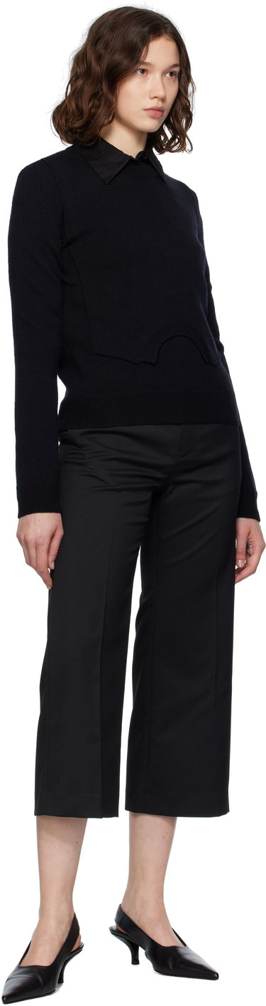 Sveter Maison Margiela MM6 Maison Margiela Wool Knit Sweater Čierna | S52HL0044 M13139, 3