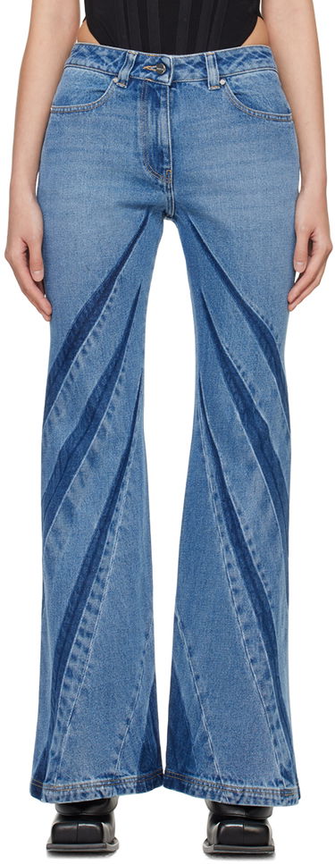 Džínsy Dion Lee Darted Bootcut Jeans Modrá | A2328PS24, 0
