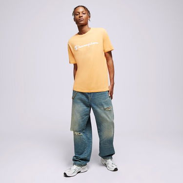 Tričko Champion Crewneck T-Shirt Oranžová | 216957OS041, 1