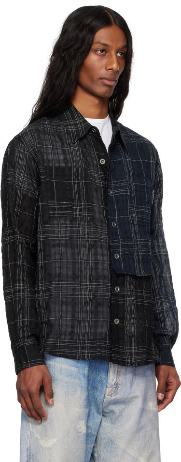 Košeľa Andersson Bell Andersson Bell Check Layered Shirt Čierna | atb1275m, 1