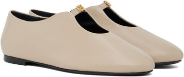 Oblečenie Givenchy Givenchy 4G Liquid Ballerina Flats Béžová | BE500VE16Q257, 3