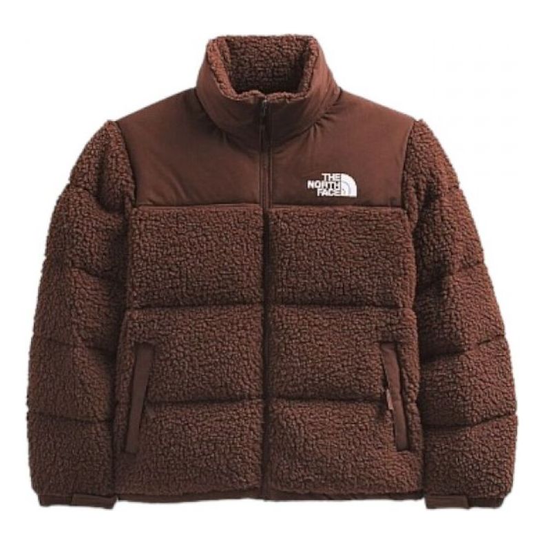Prešívaná bunda The North Face Nuptse High Pile Down Jacket Hnedá | NF0A5A84-6S2, 0