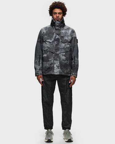 Bunda Stone Island Dissolving Grid Jacket Šedá | 8015438E1, 1