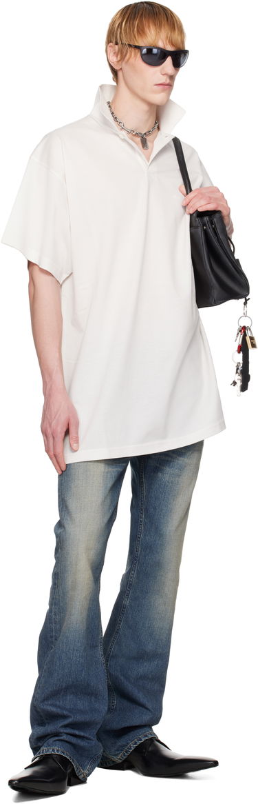 Džínsy Balenciaga Balenciaga Straight Fit Jeans Modrá | 814086TRW62, 3