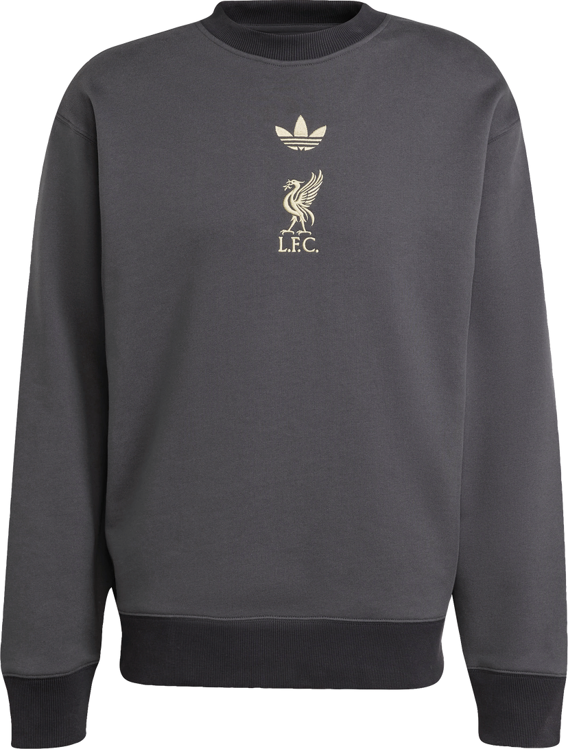 Mikina adidas Originals FC Liverpool Lifestyler Sweatshirt Šedá | kc7801