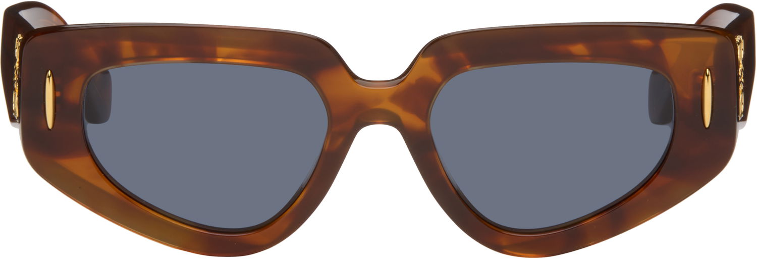 Slnečné okuliare Loewe Loewe Small Butterfly Screen Sunglasses Hnedá | LW40160IM5153V 840126861174, 0