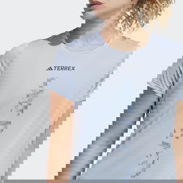 Tričko adidas Performance Terrex Agravic Trail Running Tee Modrá | HL1730, 3