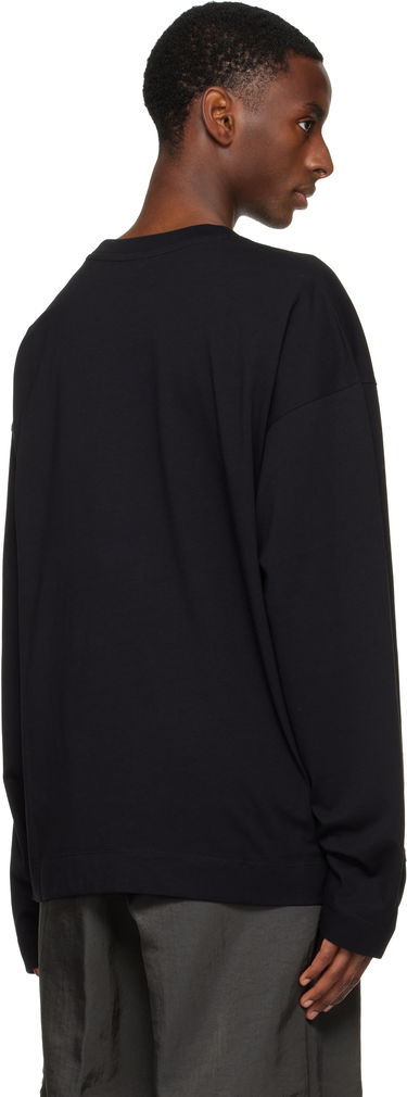Tričko Dries Van Noten Dries Van Noten Long Sleeve T-shirt Čierna | 252-021113-2603, 2
