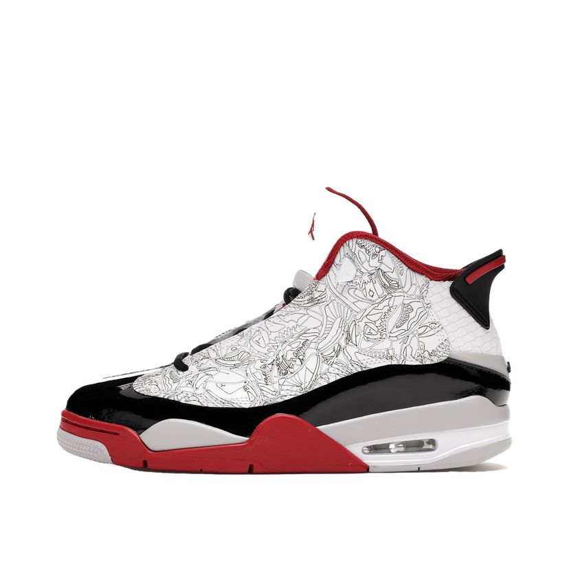 Tenisky a topánky Jordan Jordan Dub Zero White Varsity Red Biela | 311046-116