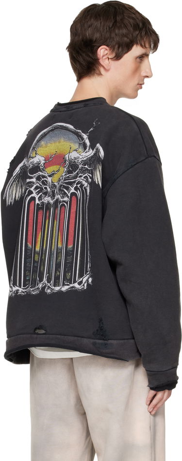 Mikina Who Decides War Who Decides War Moon Sweatshirt Čierna | 1110480002FW25, 2