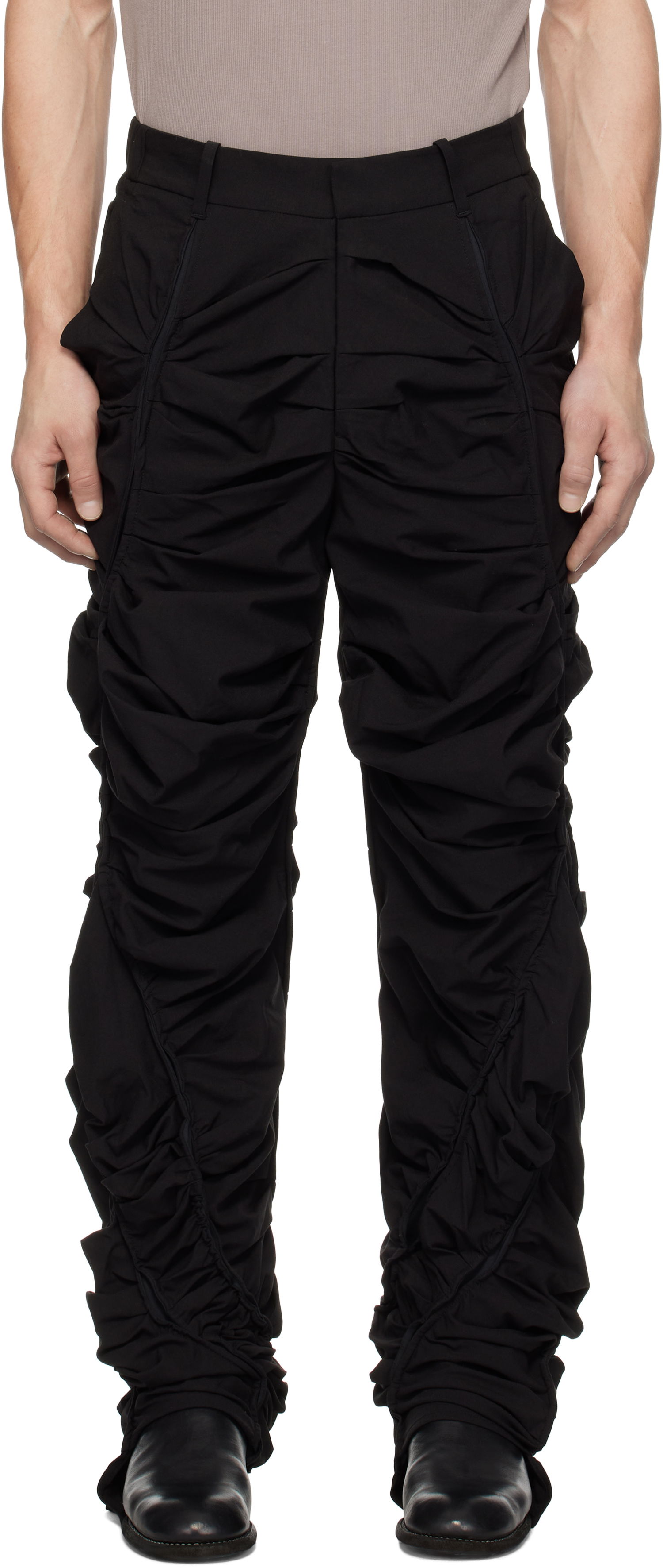 Nohavice Post Archive Faction (PAF) Technical Left Trousers Čierna | 7.0 BTPL-B, 0