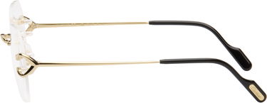 Slnečné okuliare Cartier C de Cartier Square Rimless Glasses Metalická | CT0416O-001, 2