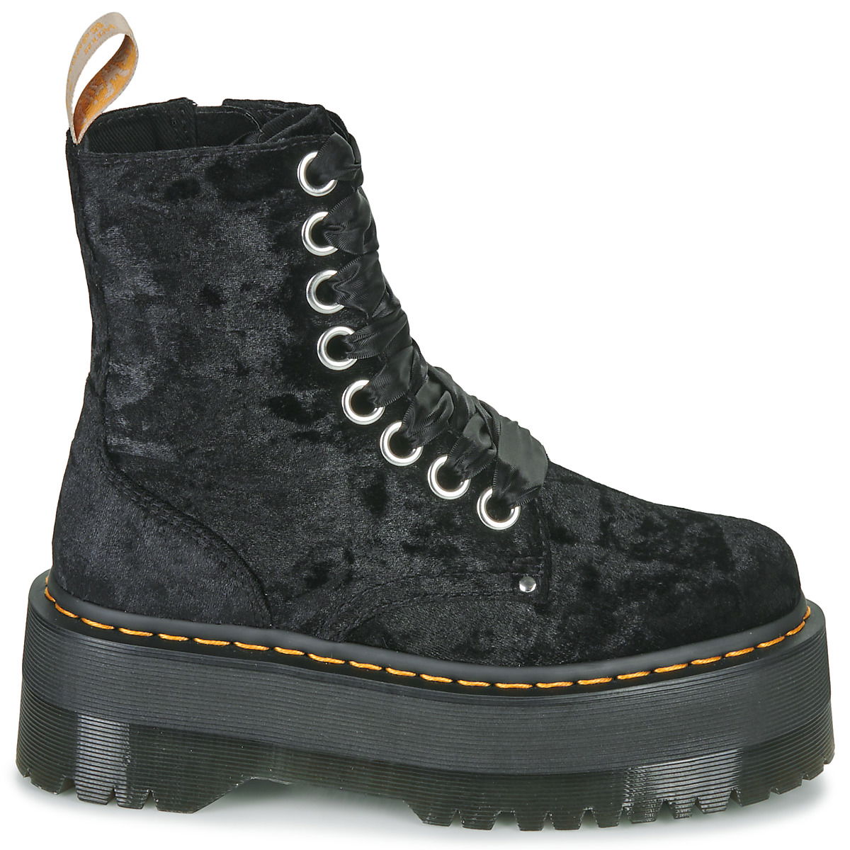 Tenisky a topánky Dr. Martens Vegan Jadon Max Crusher Velvet "Black" Čierna | 31030001, 1
