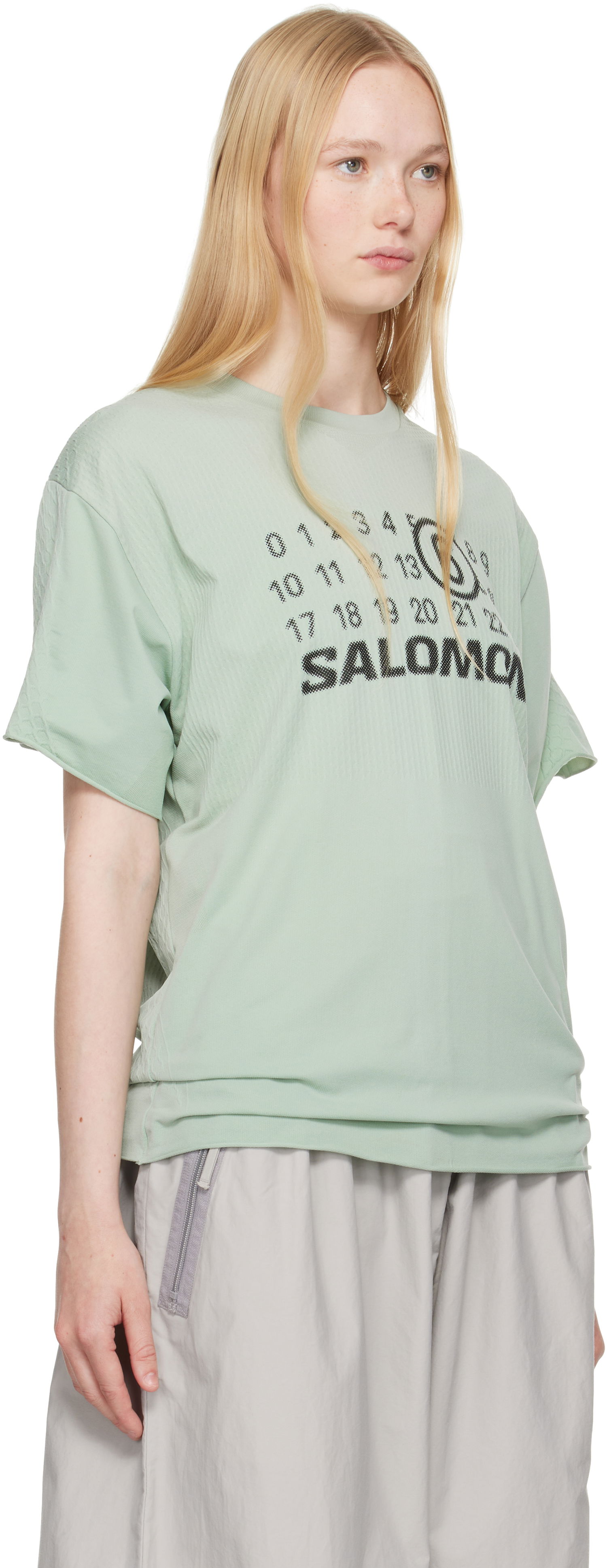 Tričko Maison Margiela Salomon Edition Seamless Sport T-shirt Zelené | S52GC0345 M20101, 1