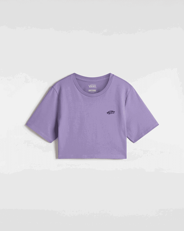 Crop Top Vans Style 76 Crop T-Shirt Fialová | VN000P5V6PH, 0