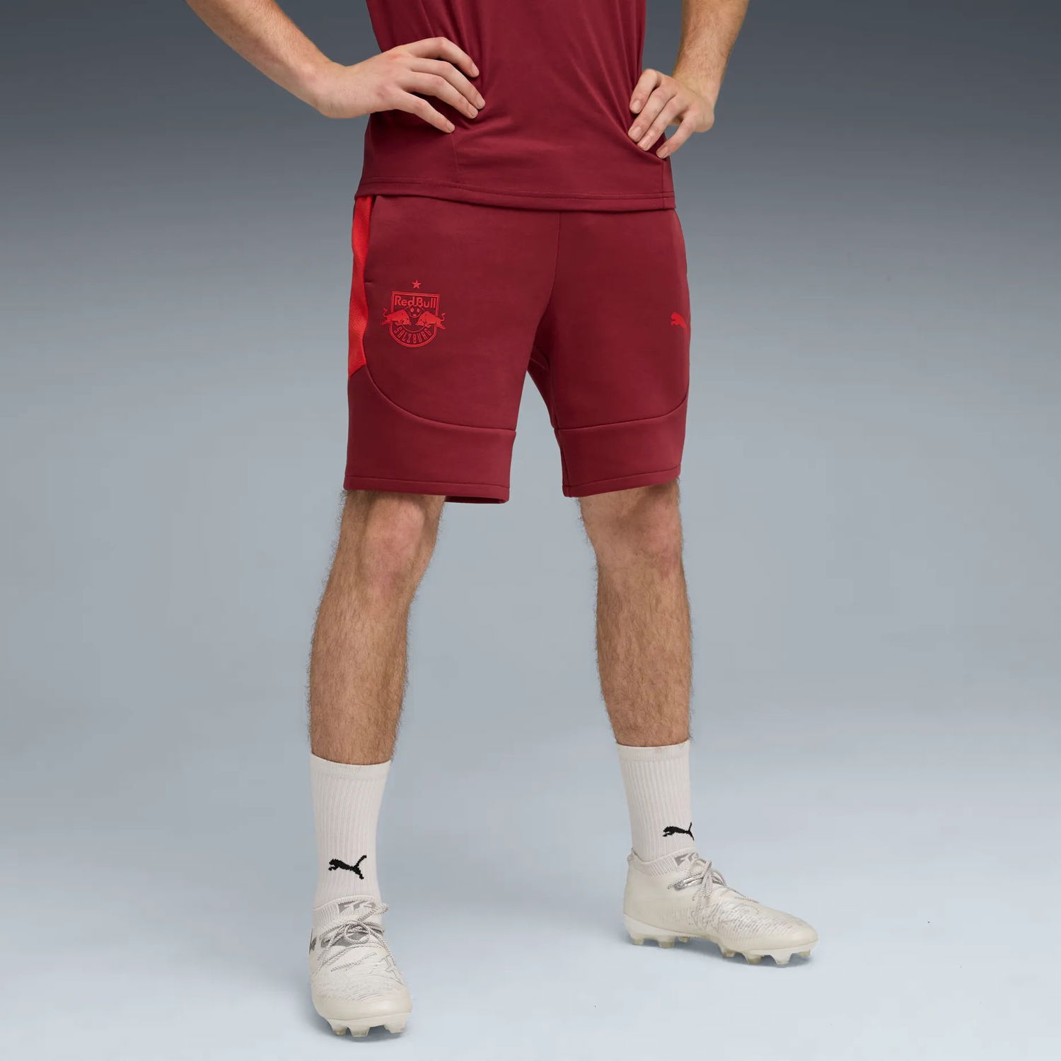 Šortky Puma Red Bull Salzburg Evostripe Shorts Vínová | 781769-10, 1
