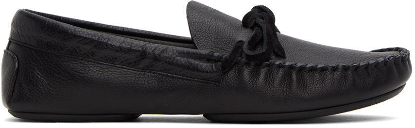 Tenisky a topánky The Row Lucca Leather Loafers Čierna | F1368-L74, 0