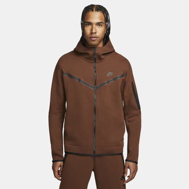 Mikina Nike Hoodie Sportswear Tech Fleece Hnedá | cu4489-259, 2