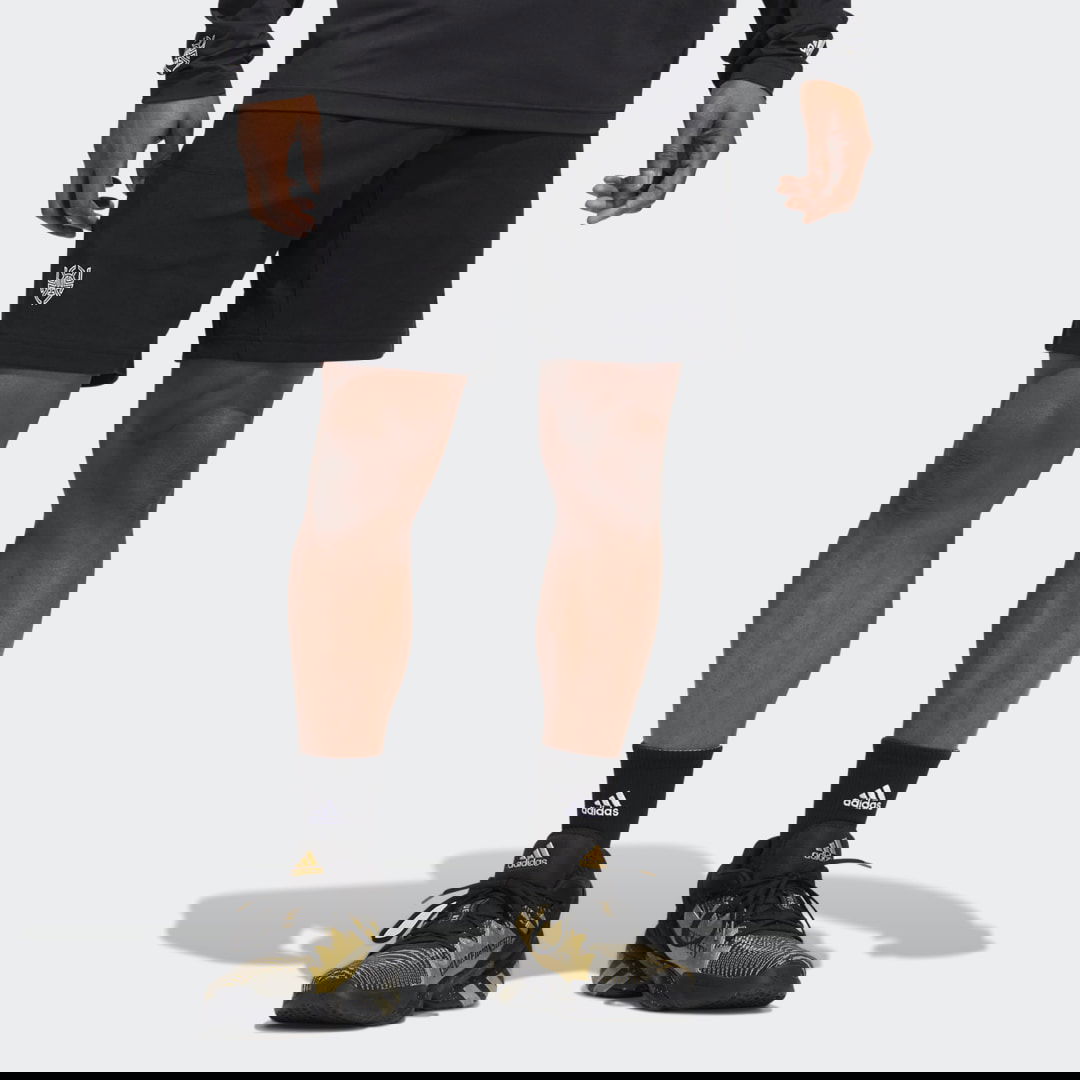 Šortky adidas Performance Donovan Mitchell Shorts Čierna | HI5828, 0