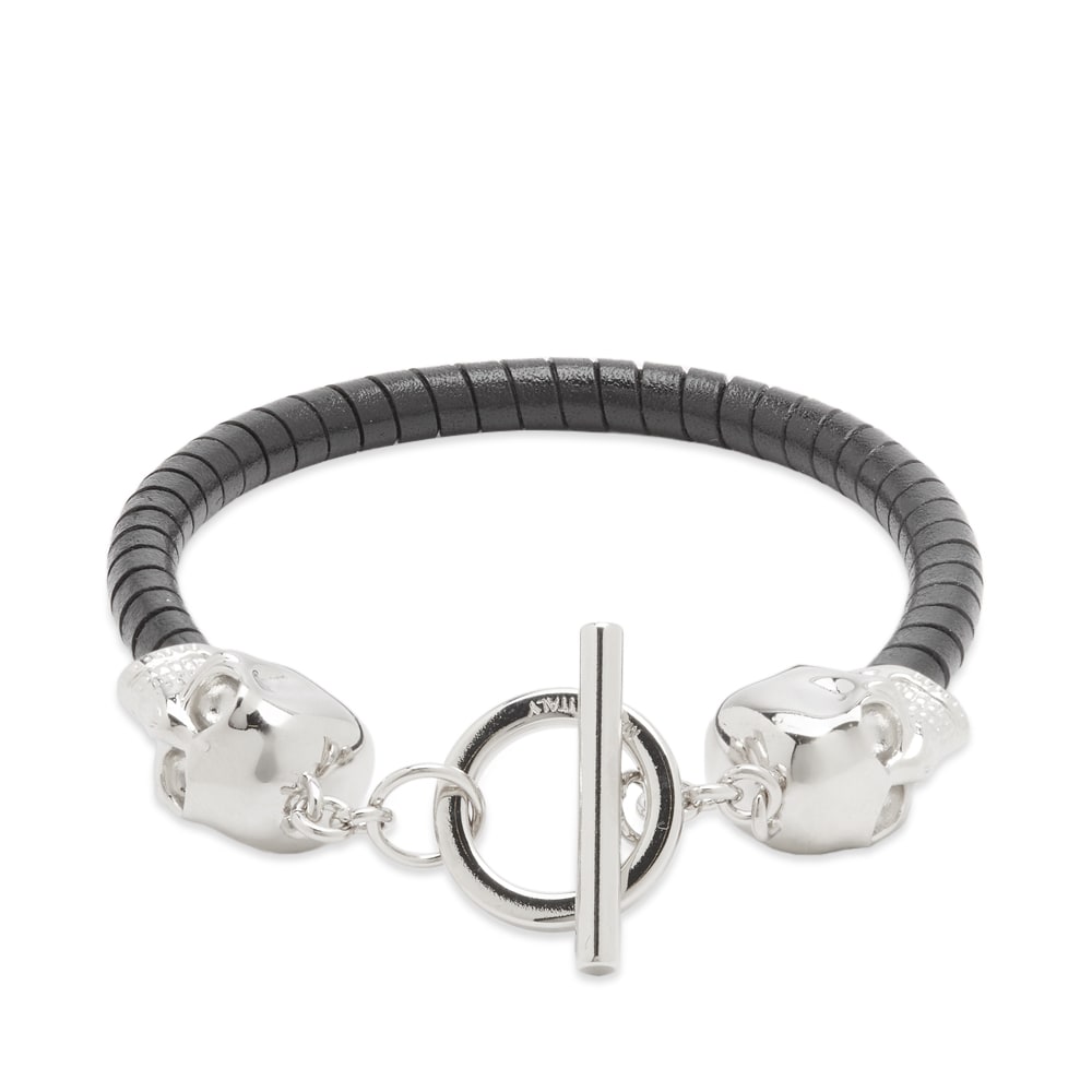 Náramok Alexander McQueen T-Bar Skull Bracelet Rôznofarebný | 554600J127I-1000, 0