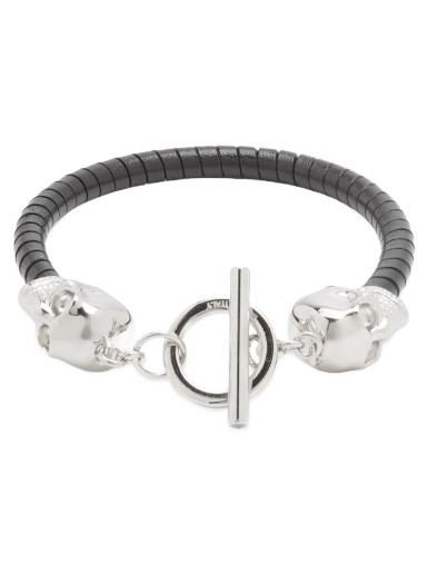 Náramok Alexander McQueen T-Bar Skull Bracelet Rôznofarebný | 554600J127I-1000