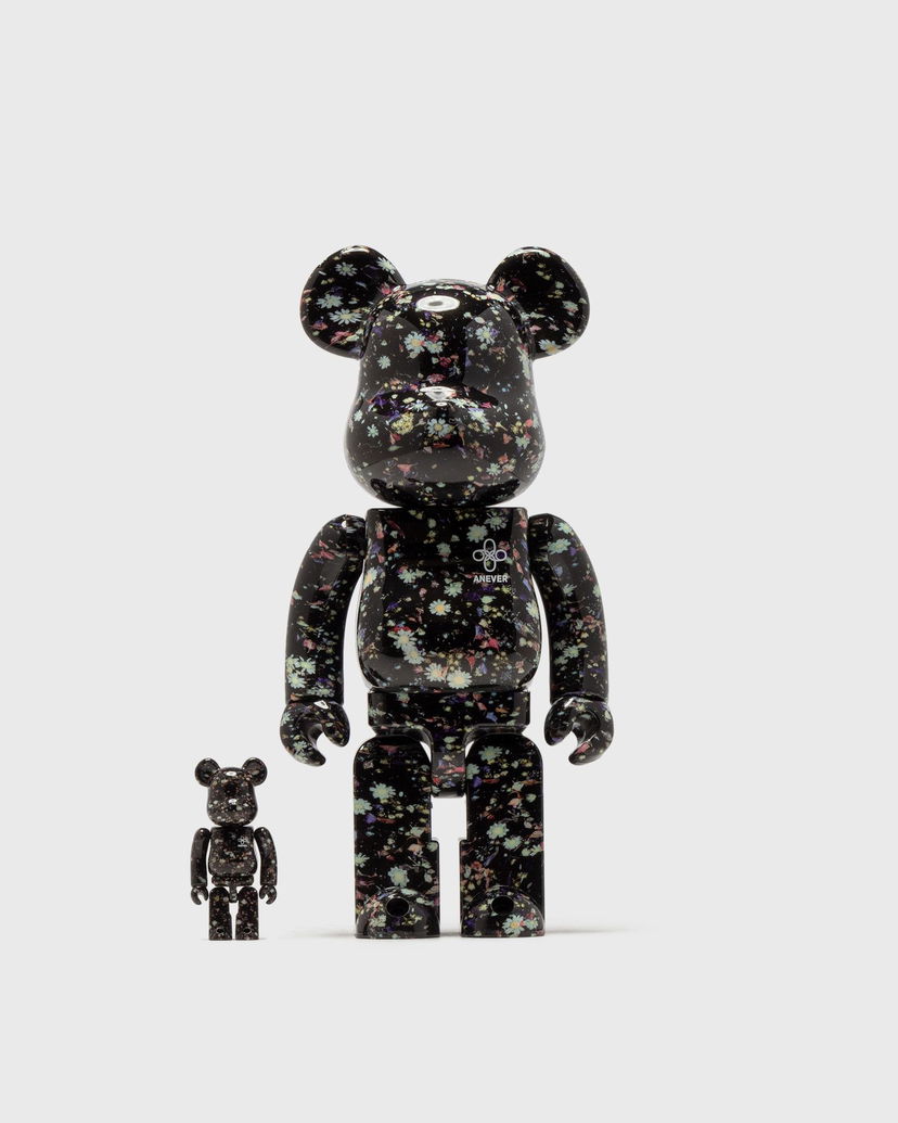 Zberateľské Medicom Toy ANEVER BLACK 100% & 400% BE@RBRICK Set Čierna | MED1164