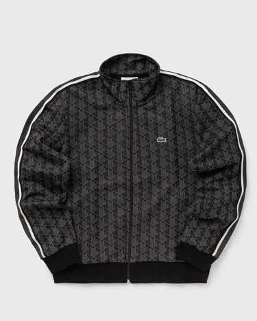 Mikina Lacoste PARIS MONOGRAM TRACKJACKET Čierna | SH1368-4PC, 0